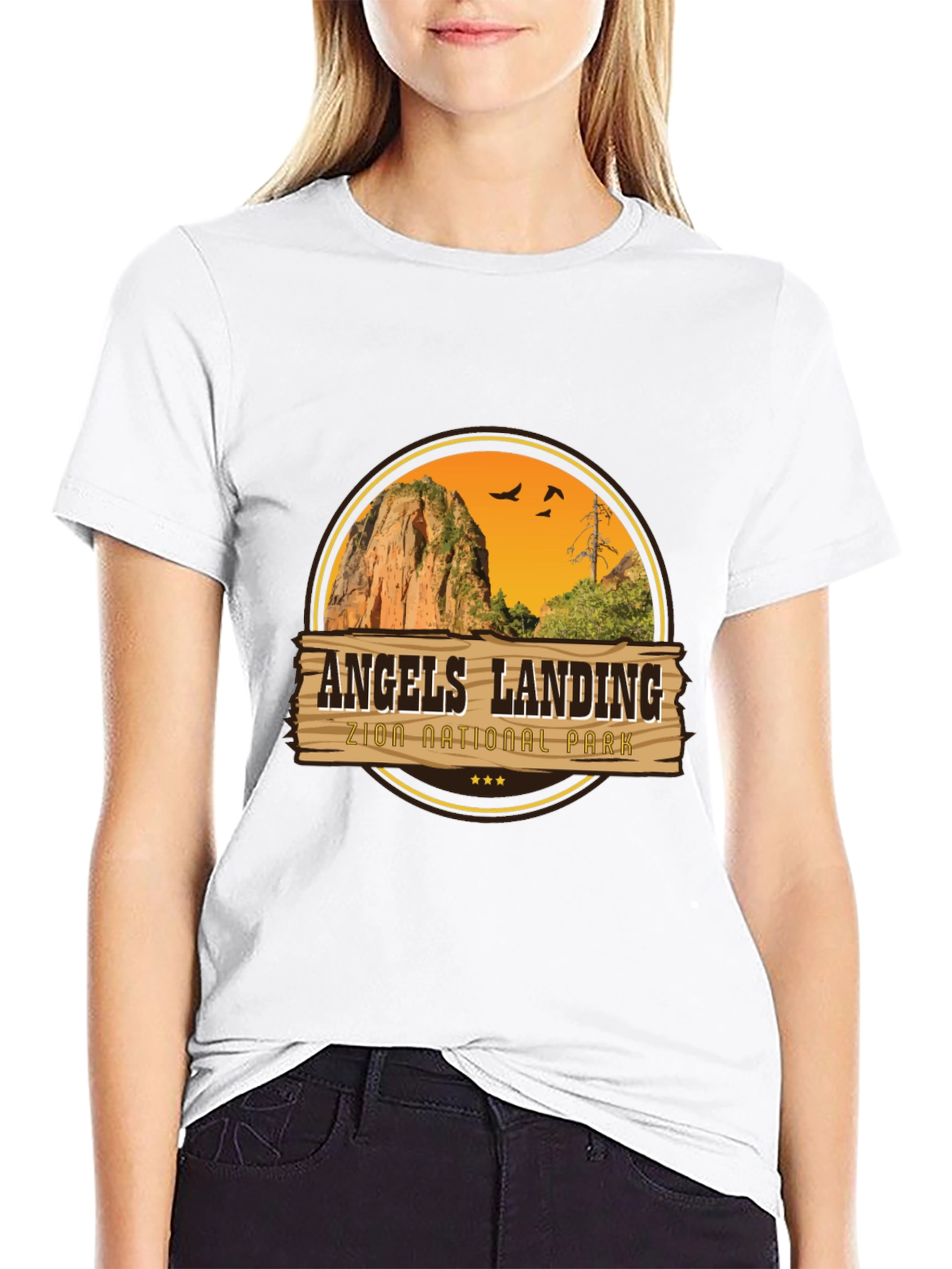 Angels Landing T-Shirt - Zion National Park Tee