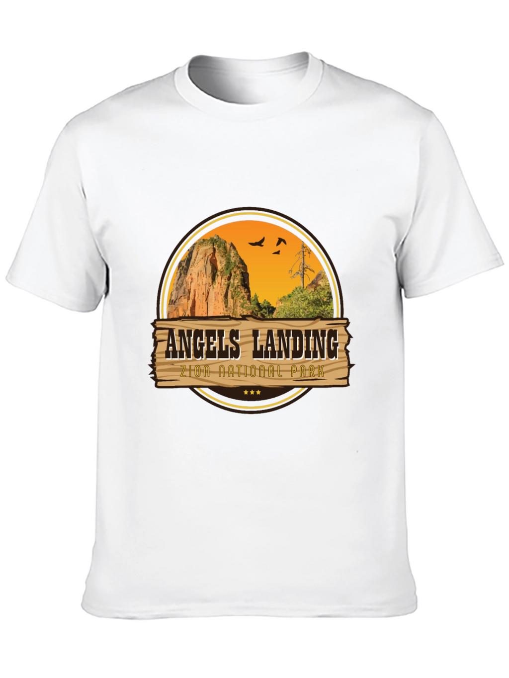 Angels Landing T-Shirt - Zion National Park Tee