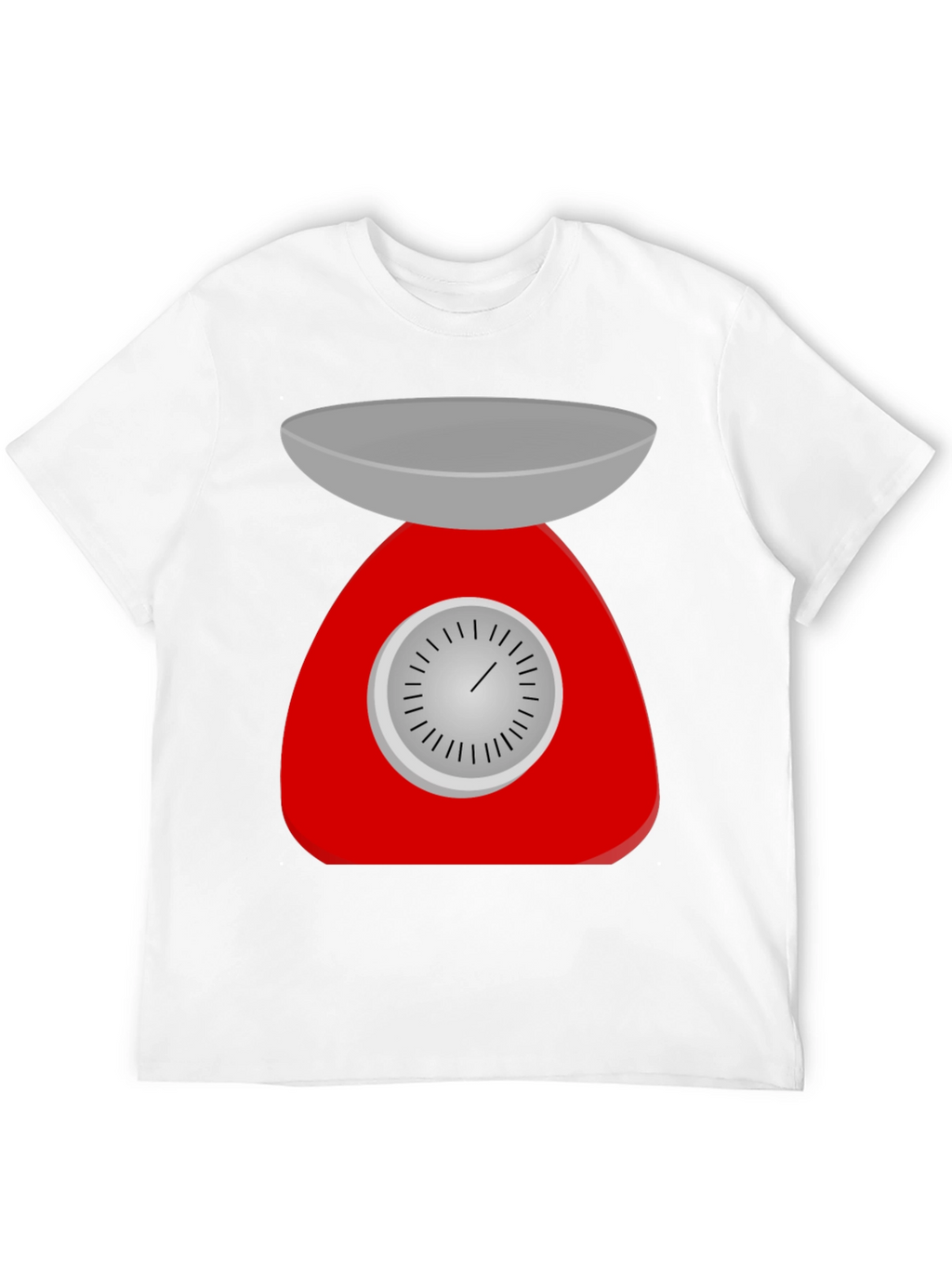 Retro Kitchen Scale Graphic Tee - Black