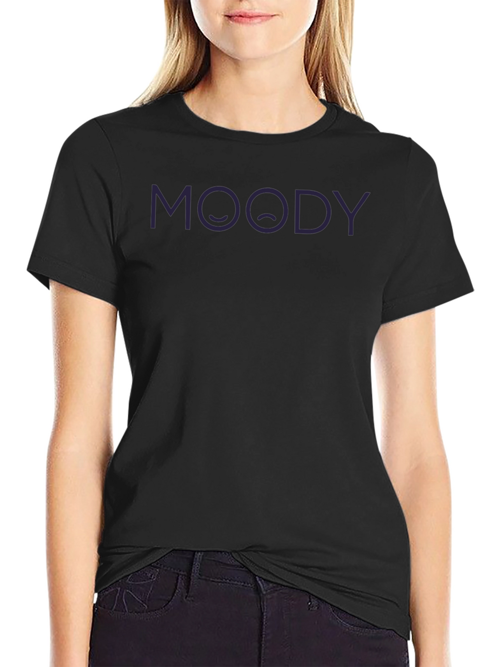Moody Graphic Tee - Unisex Crewneck T-Shirt