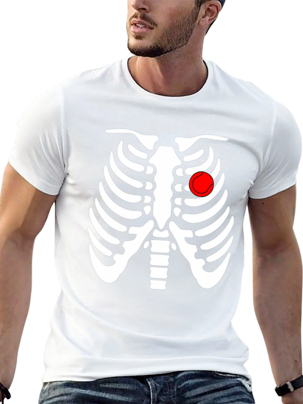 Rib Cage Halloween T-Shirt
