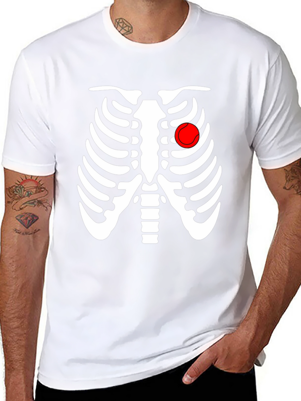 Rib Cage Halloween T-Shirt