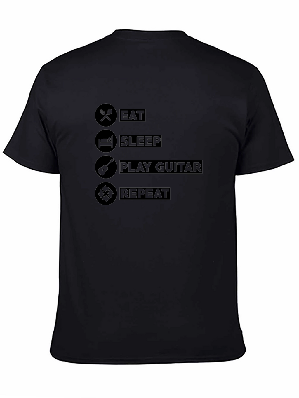 Eat Sleep Play Guitar Repeat T-Shirt