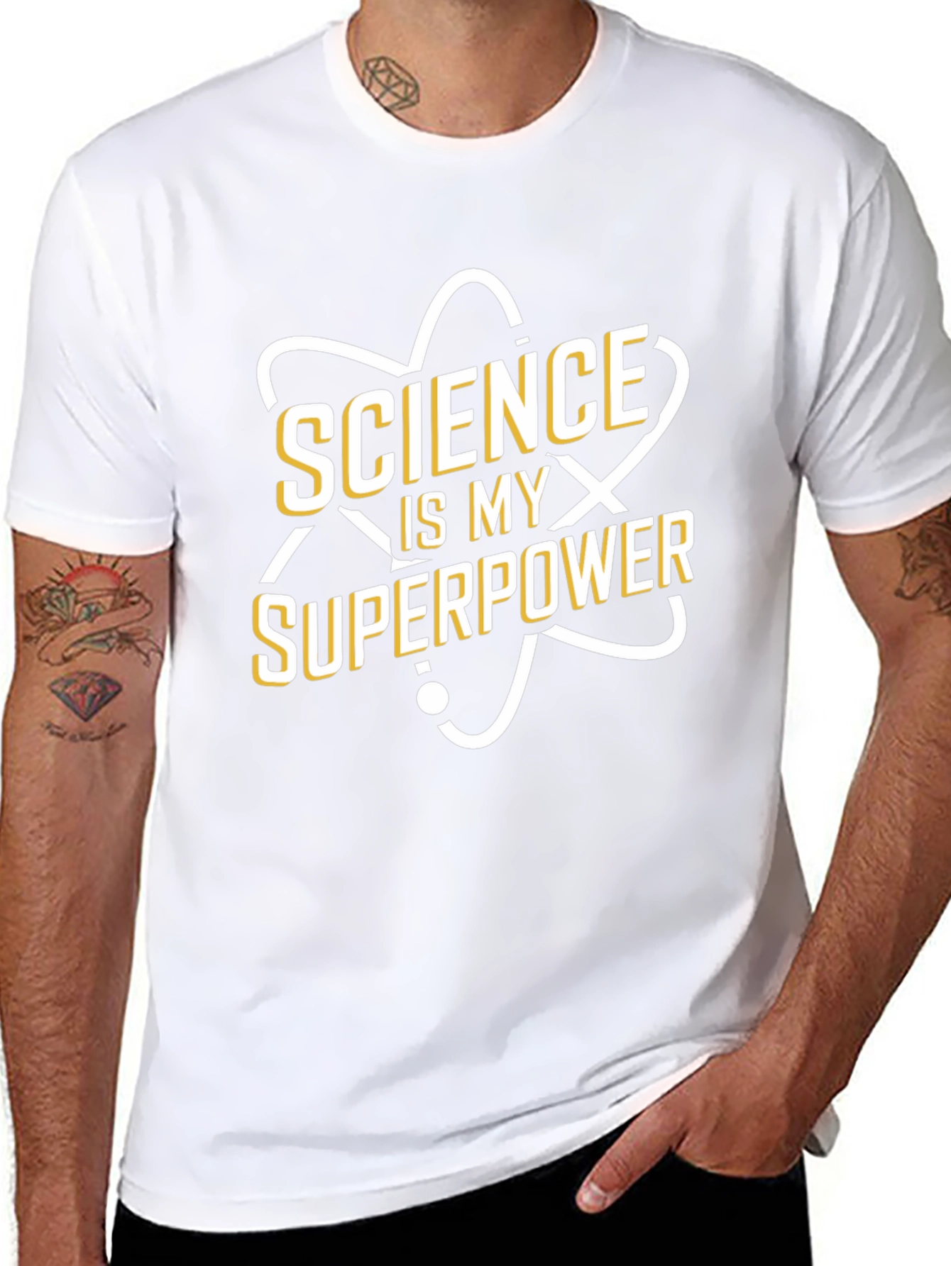 Science is My Superpower Graphic T-Shirt