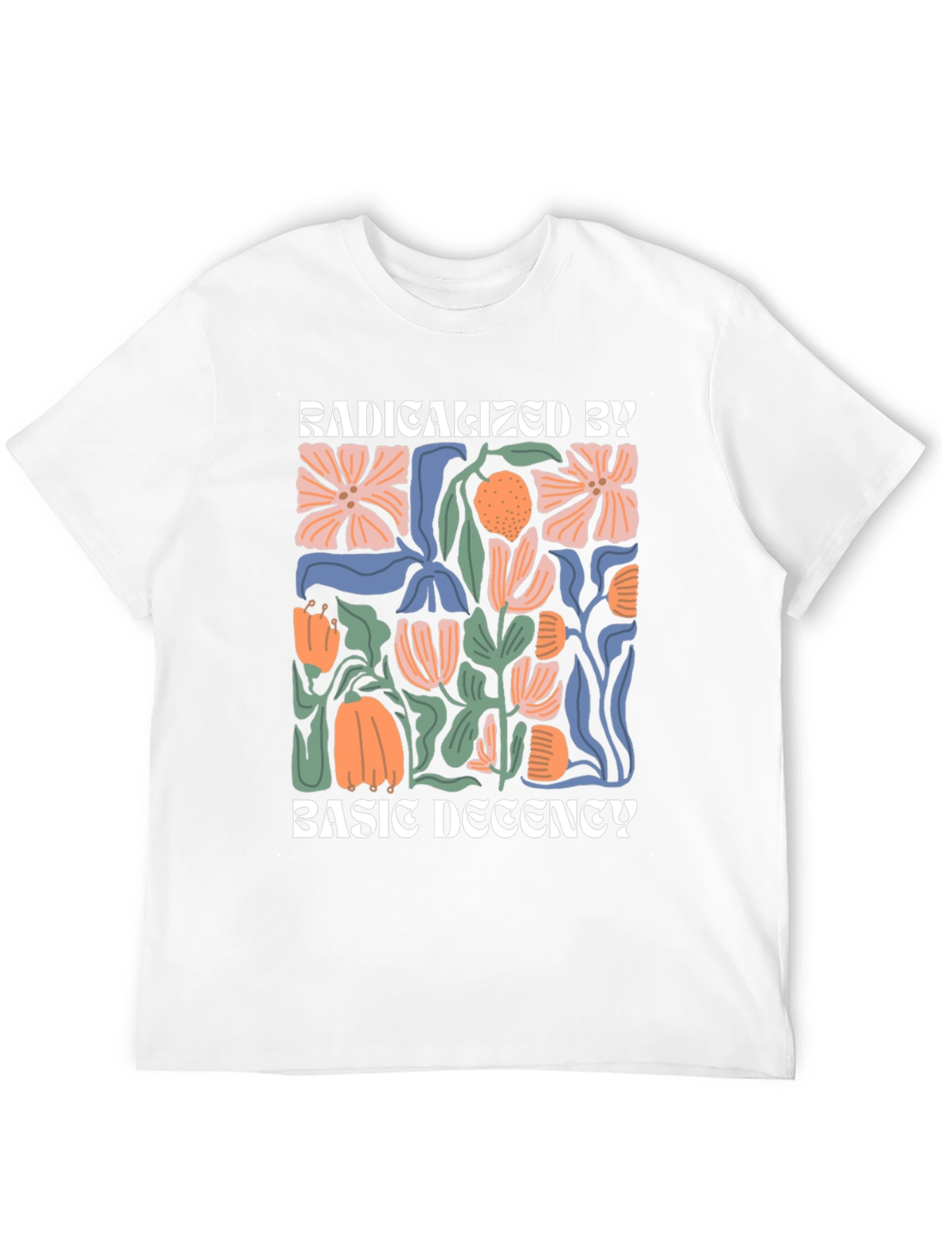 Radicalized By Basic Decency Graphic Tee