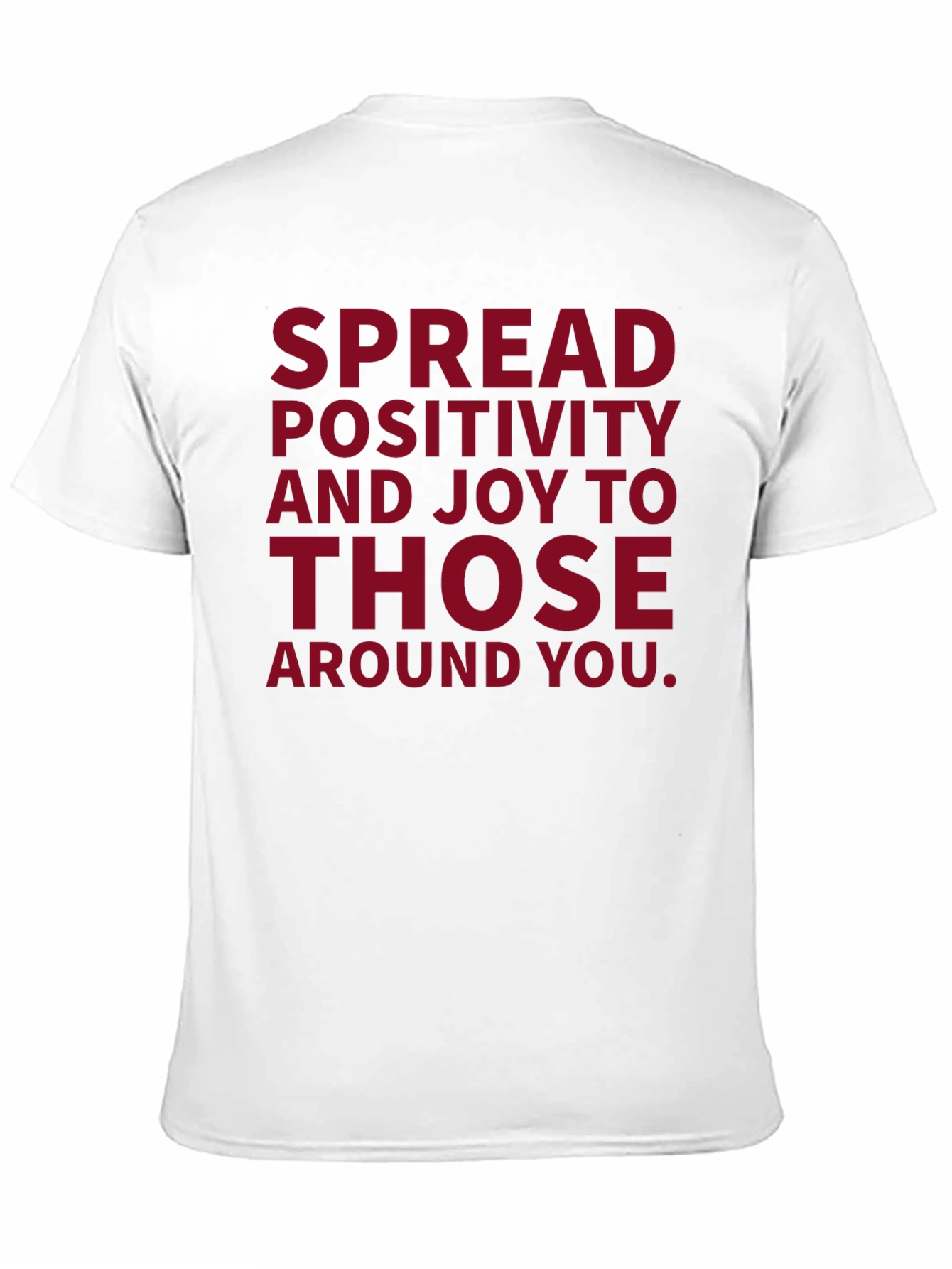 Spread Positivity Graphic T-Shirt - Black