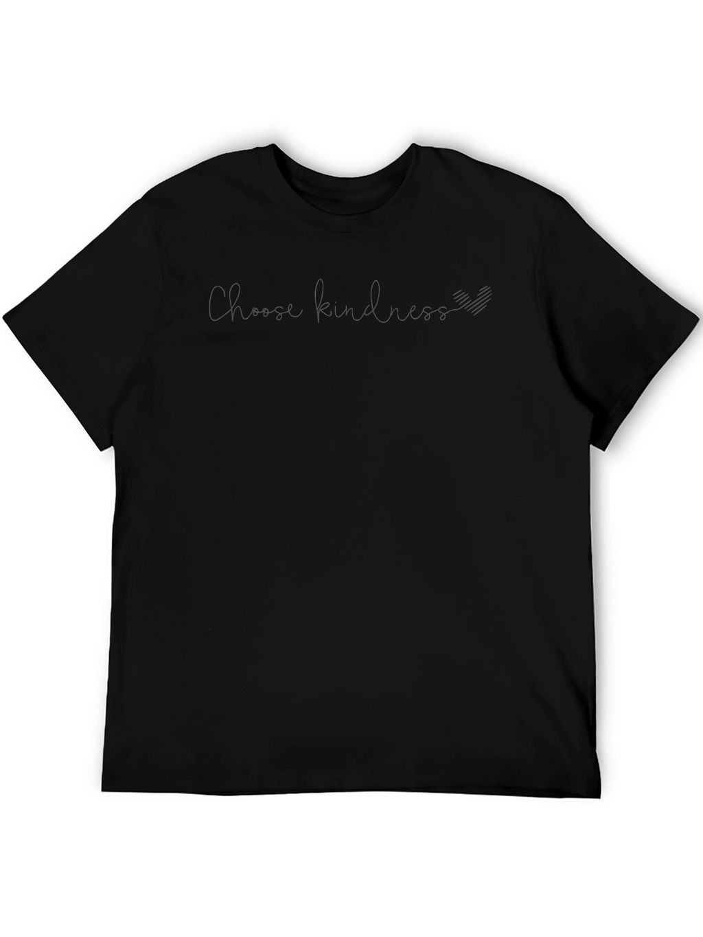 Choose Kindness Black T-Shirt - Soft & Stylish