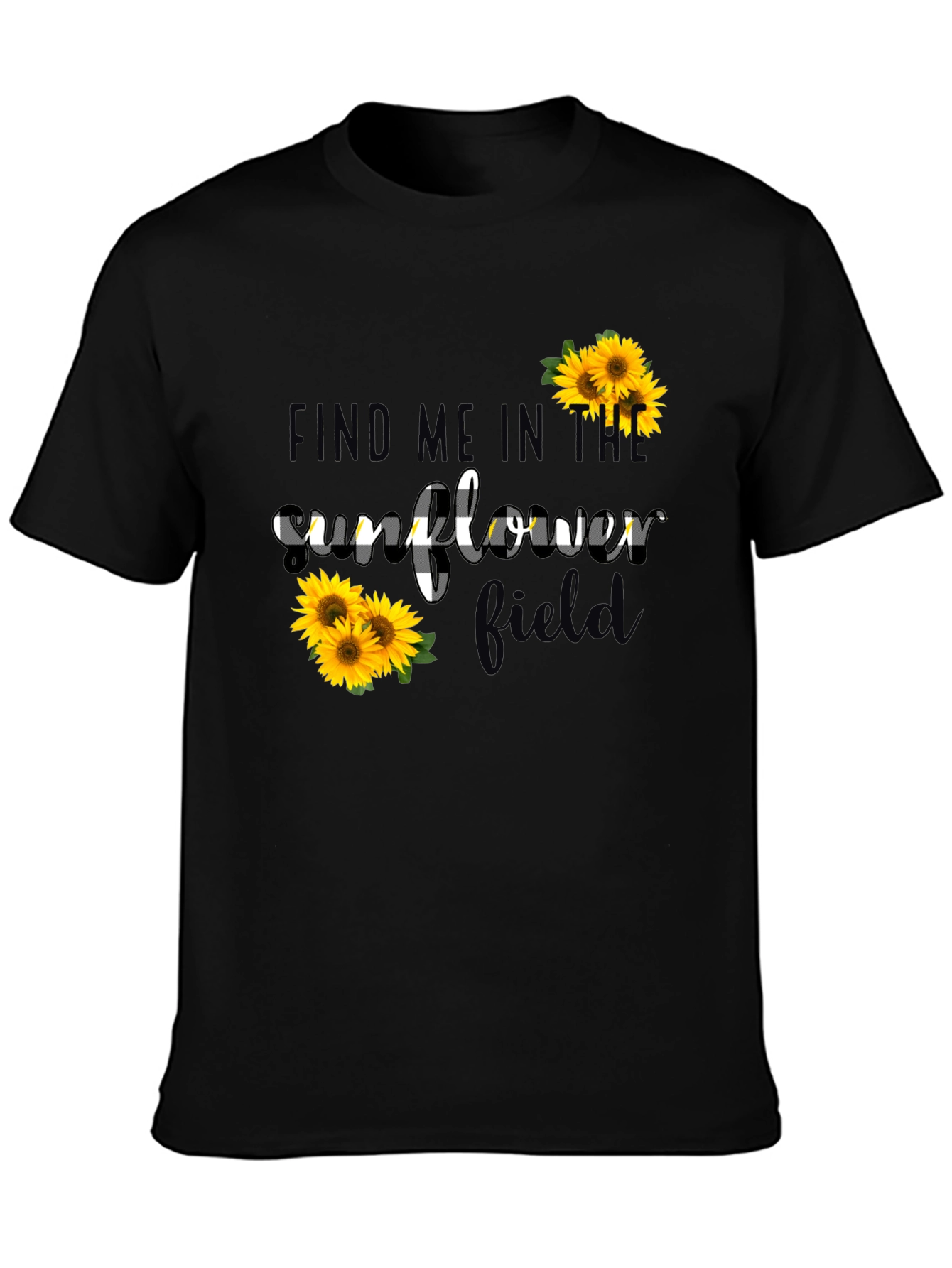 Sunflower Field Graphic Tee