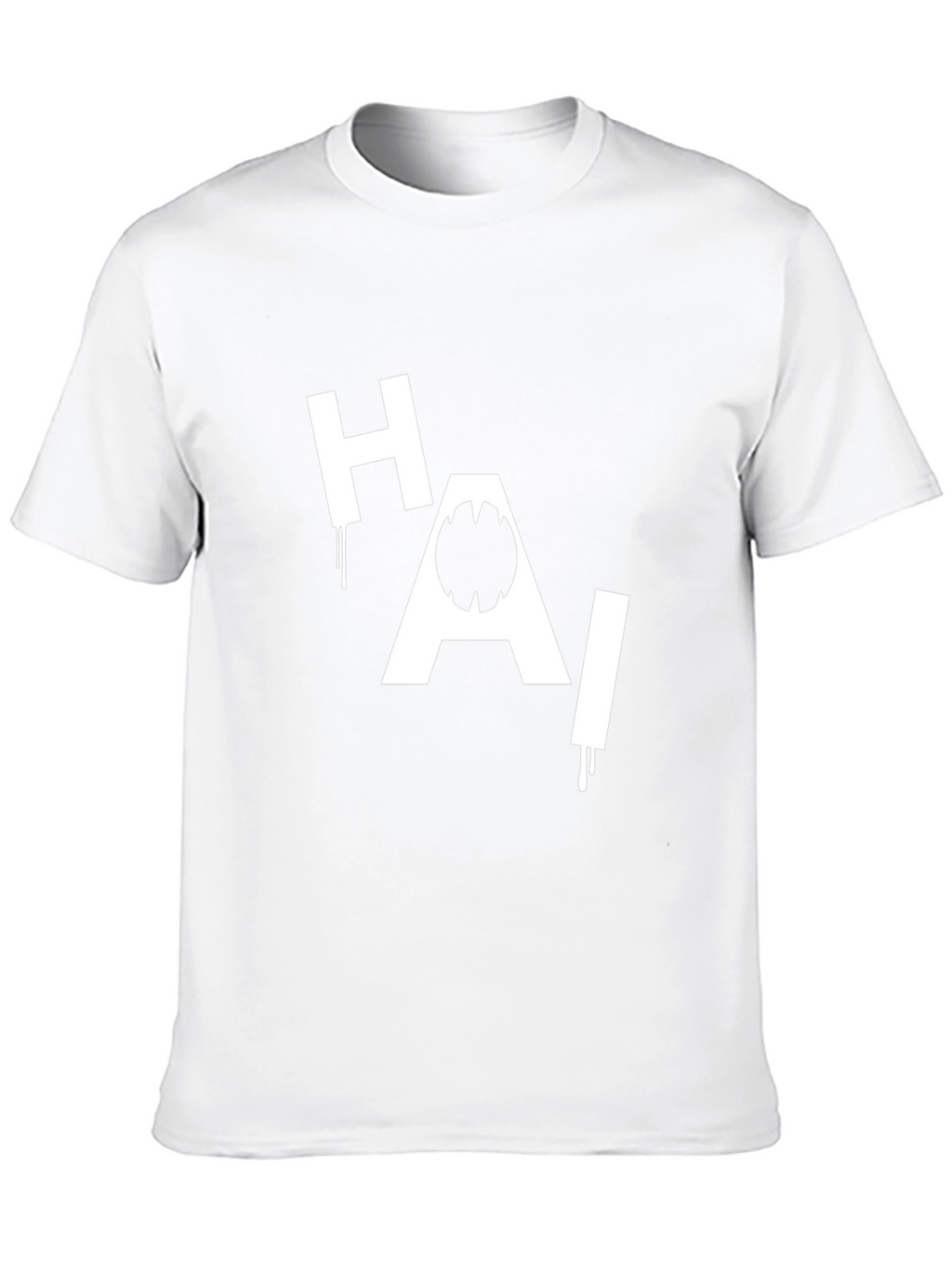 HAI Shark Graphic Black T-Shirt
