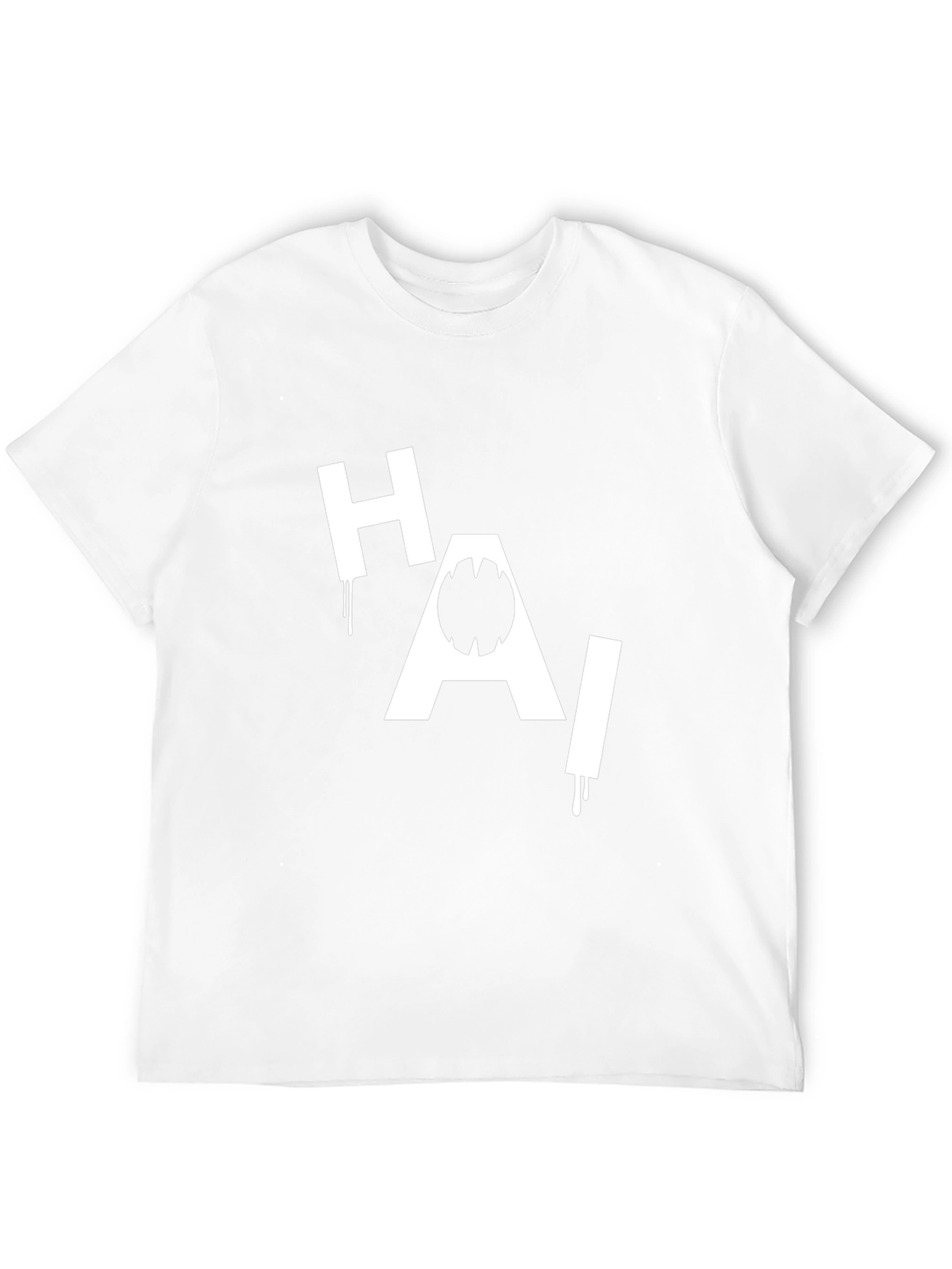 HAI Shark Graphic Black T-Shirt