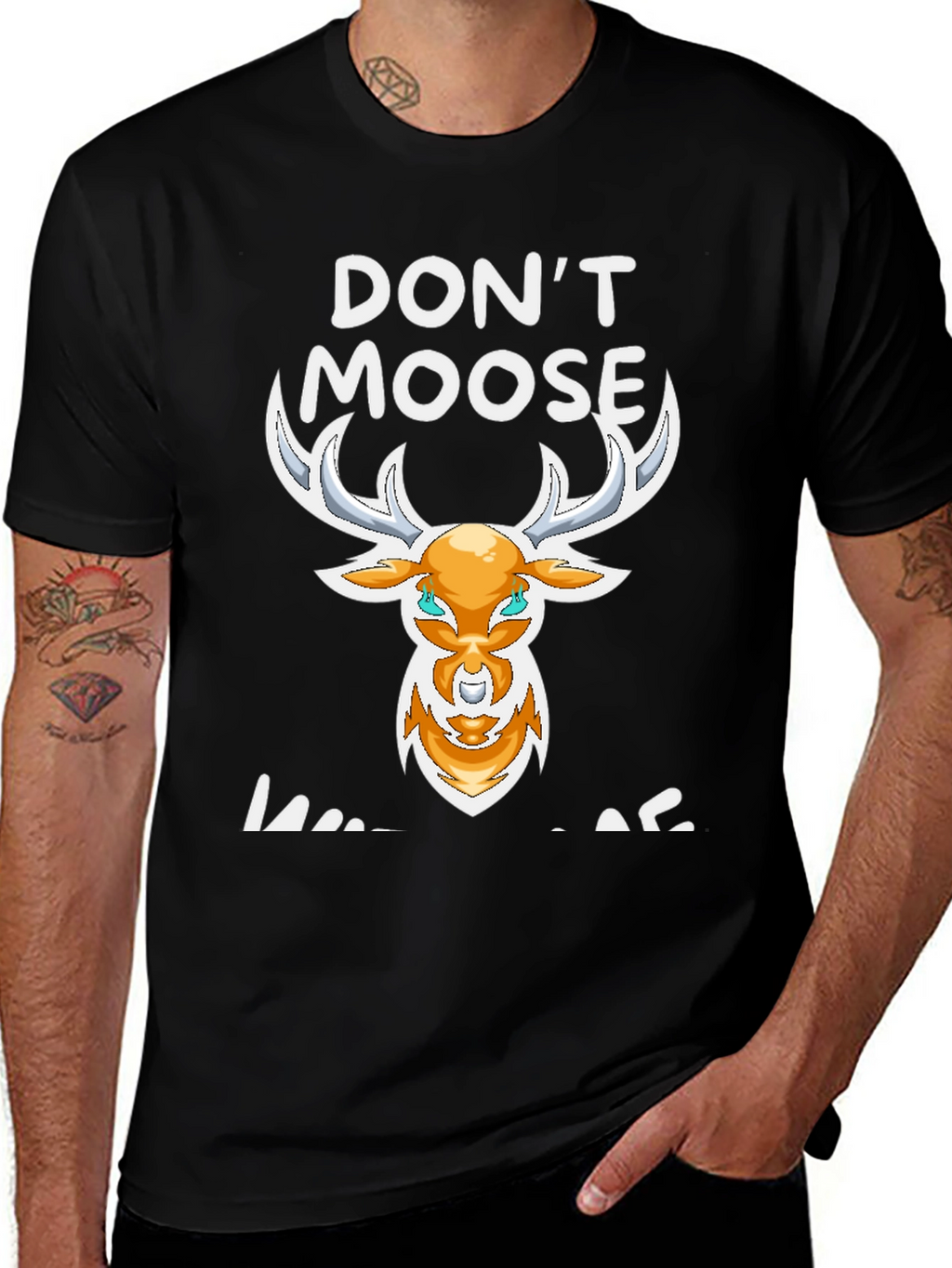 Dont Moose With Me Graphic Tee