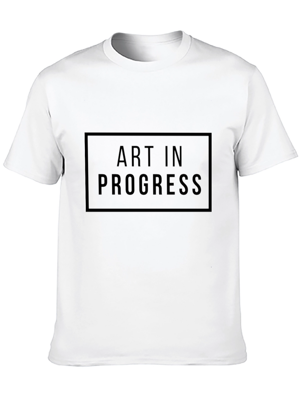 Art In Progress Black T-Shirt