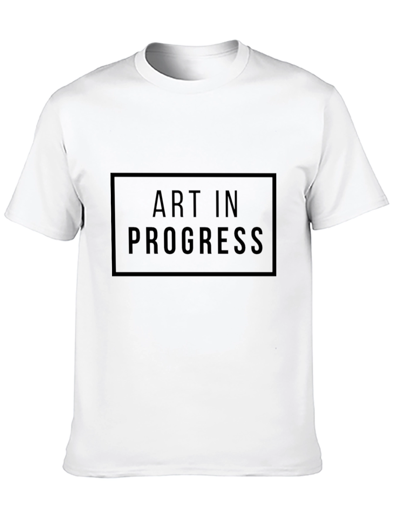 Art In Progress Black T-Shirt