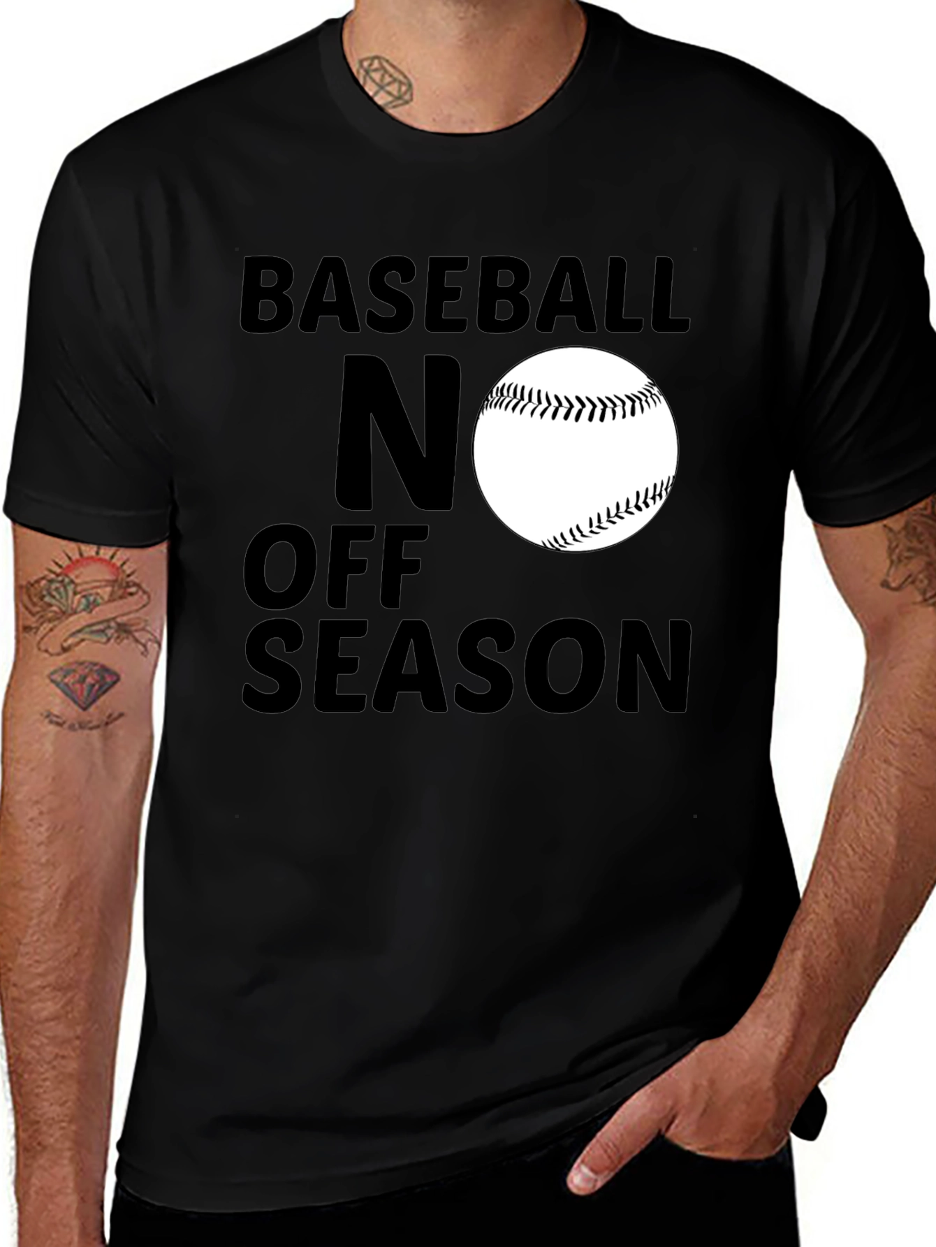 Baseball No Off Season Graphic Tee