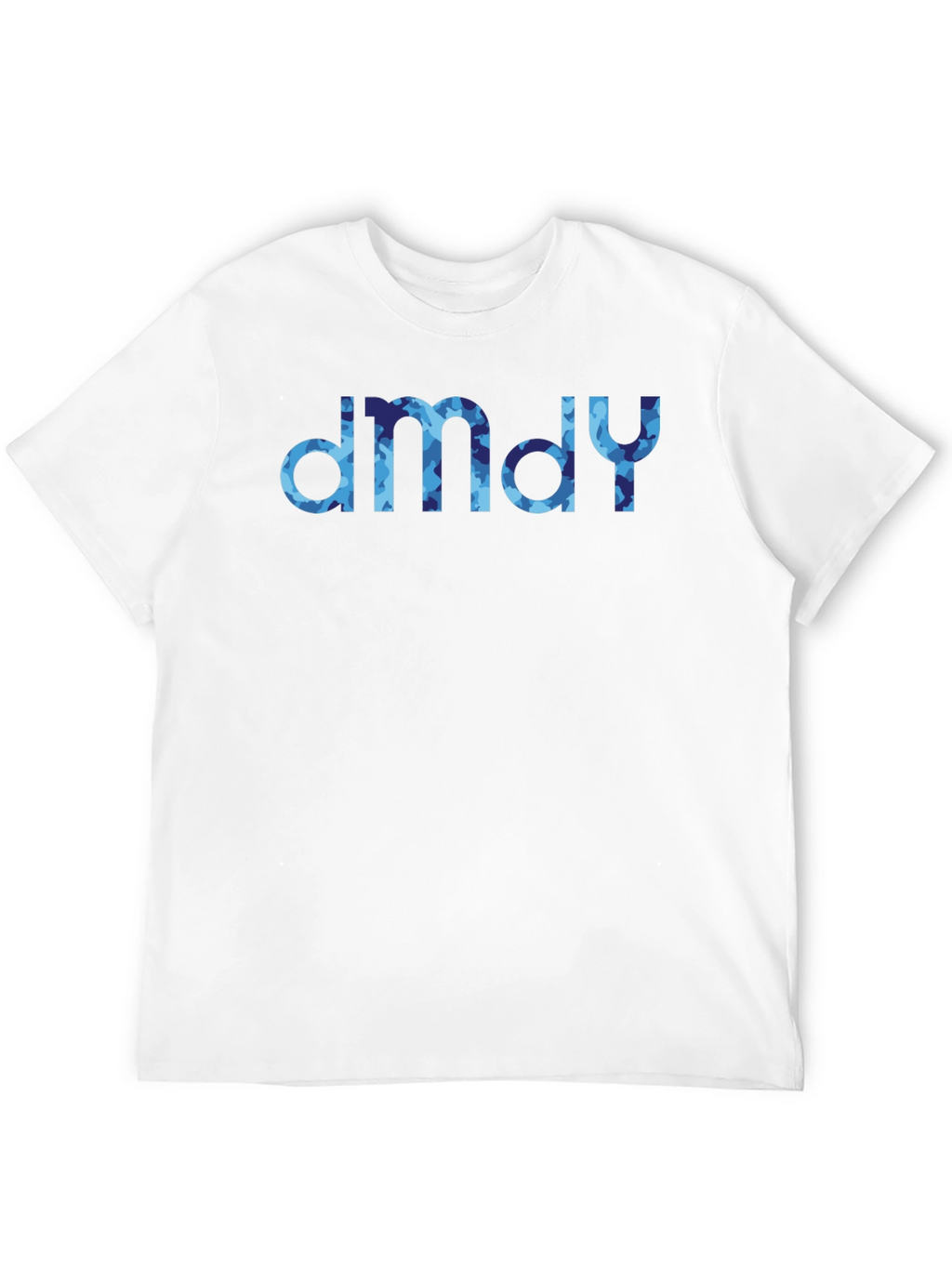 dmdy Camouflage Print Black T-Shirt