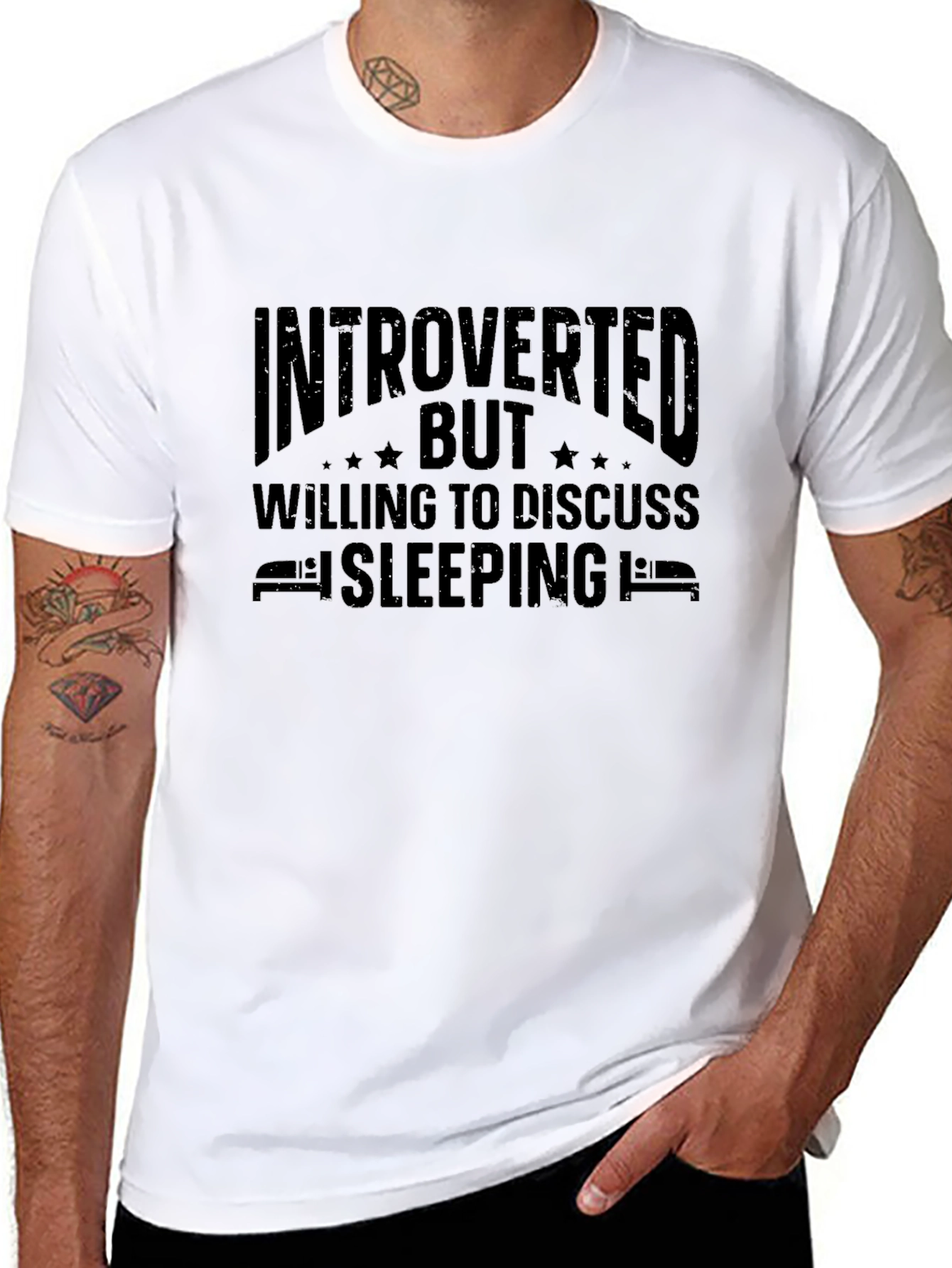 Introverted Sleeping T-Shirt