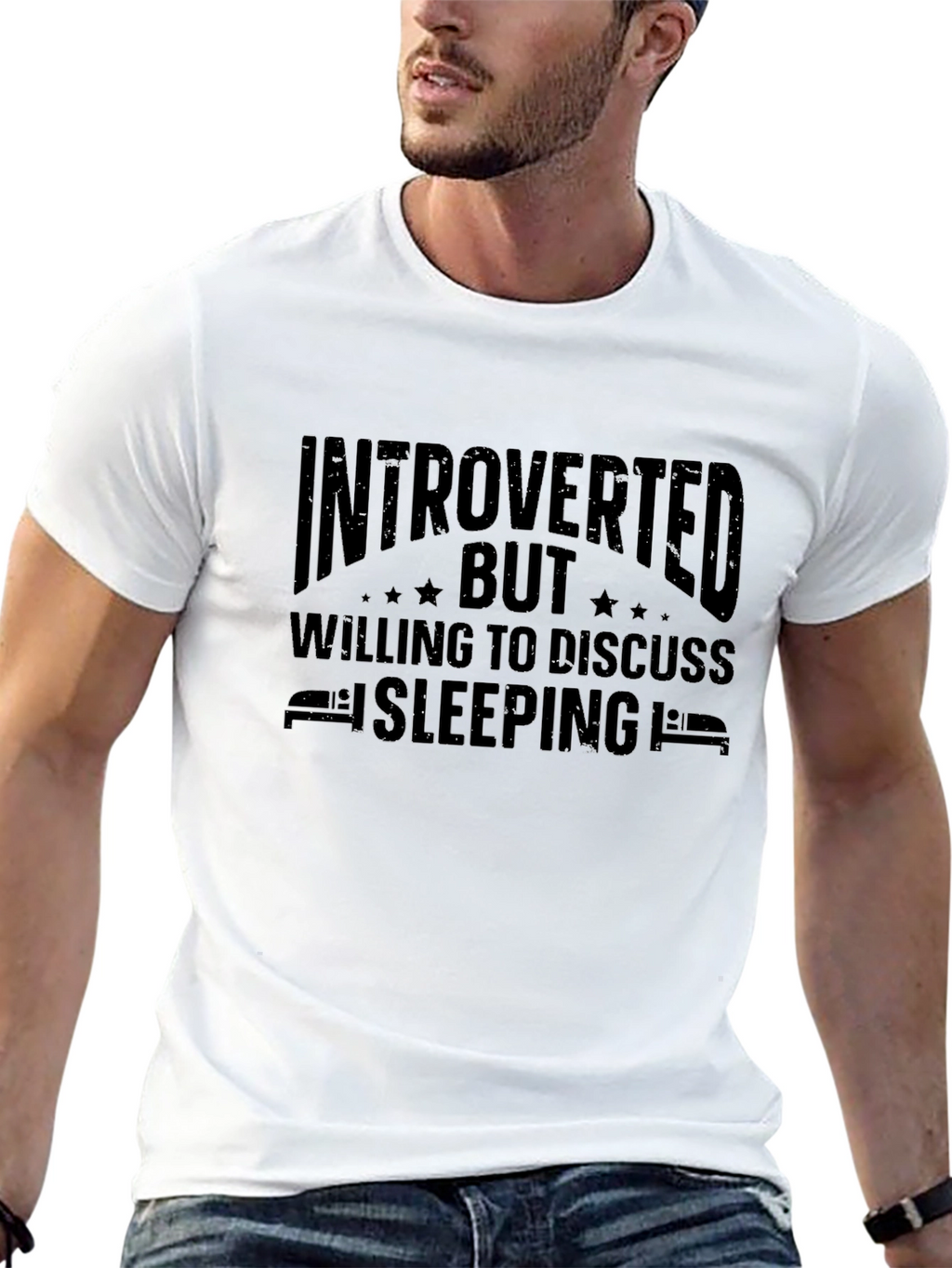 Introverted Sleeping T-Shirt