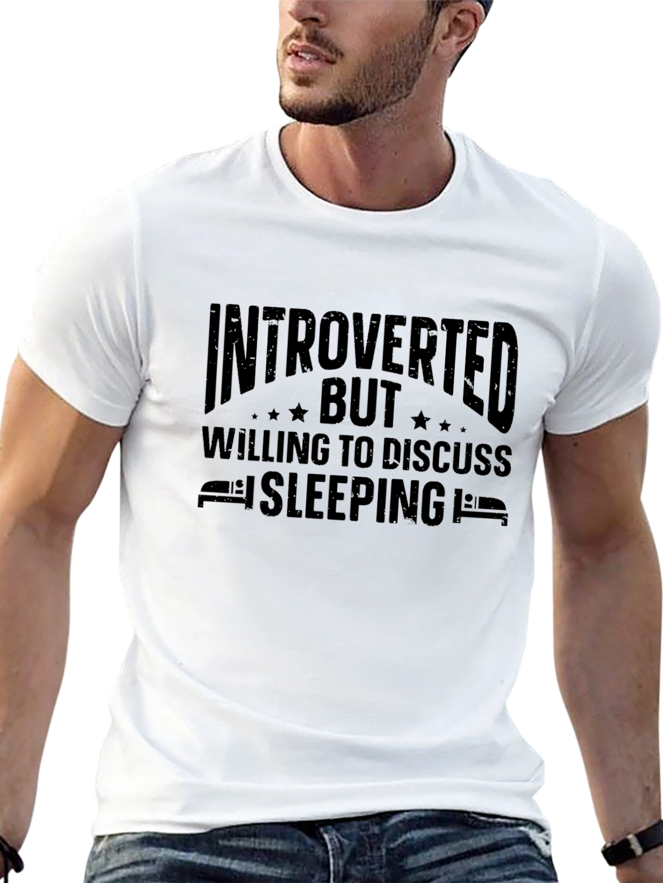 Introverted Sleeping T-Shirt