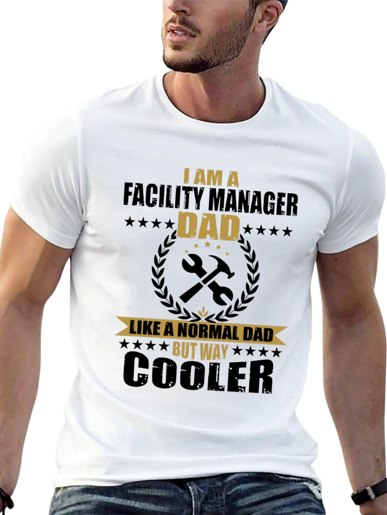 Facility Manager Dad T-Shirt: Cooler Than Normal