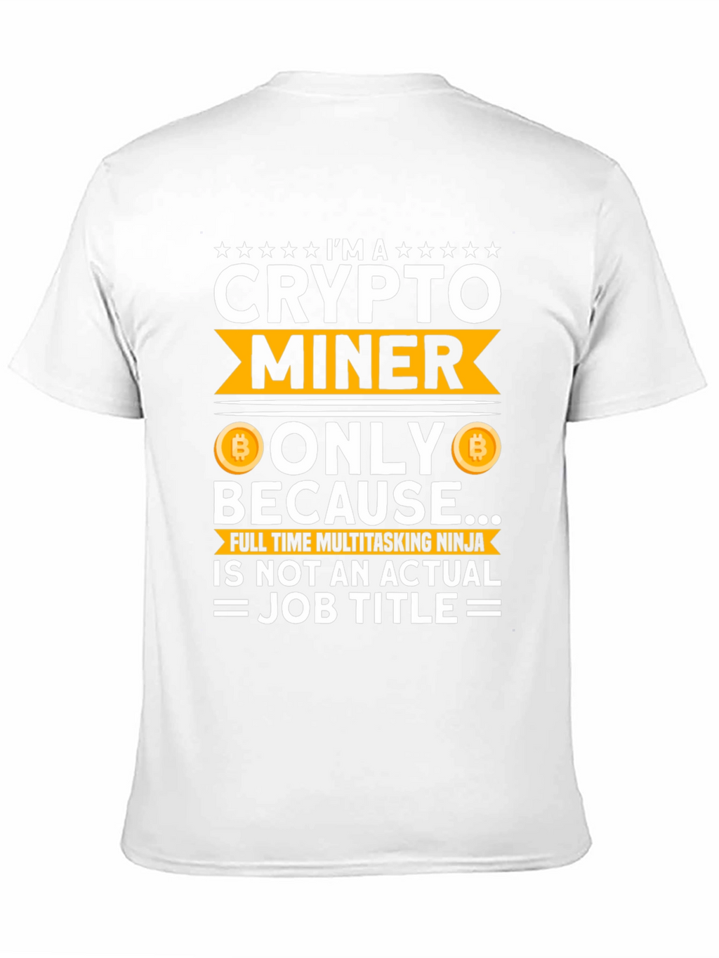 Crypto Miner Black Graphic Tee