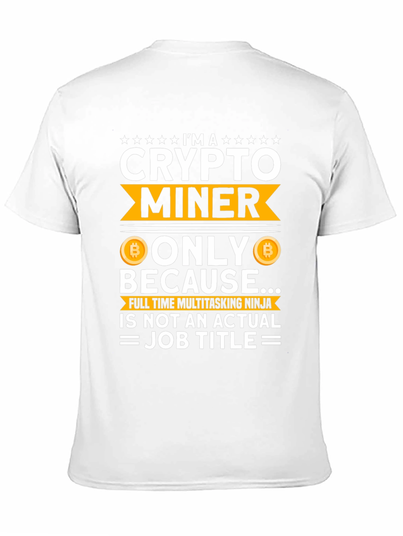 Crypto Miner Black Graphic Tee