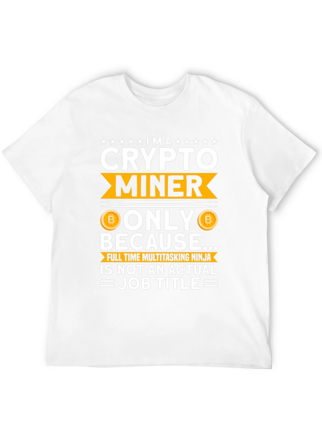 Crypto Miner Black Graphic Tee