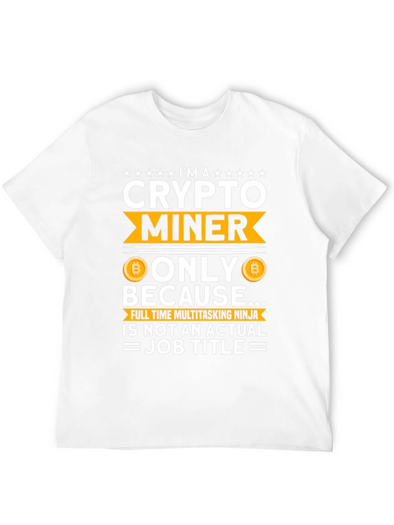 Crypto Miner Black Graphic Tee