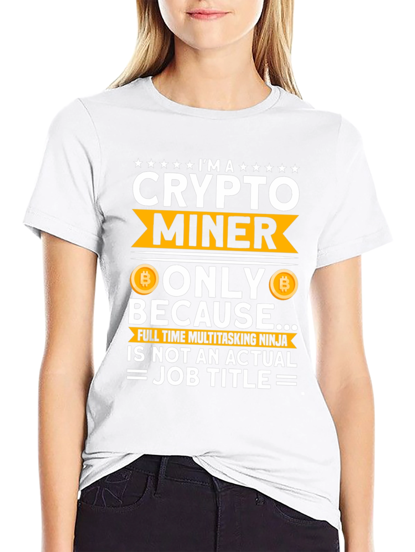 Crypto Miner Black Graphic Tee