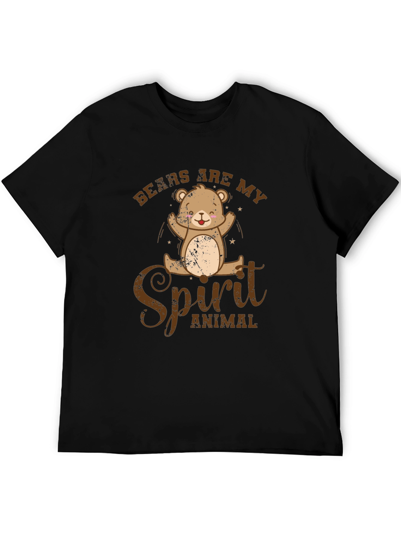 Bears Are My Spirit Animal Graphic T-Shirt