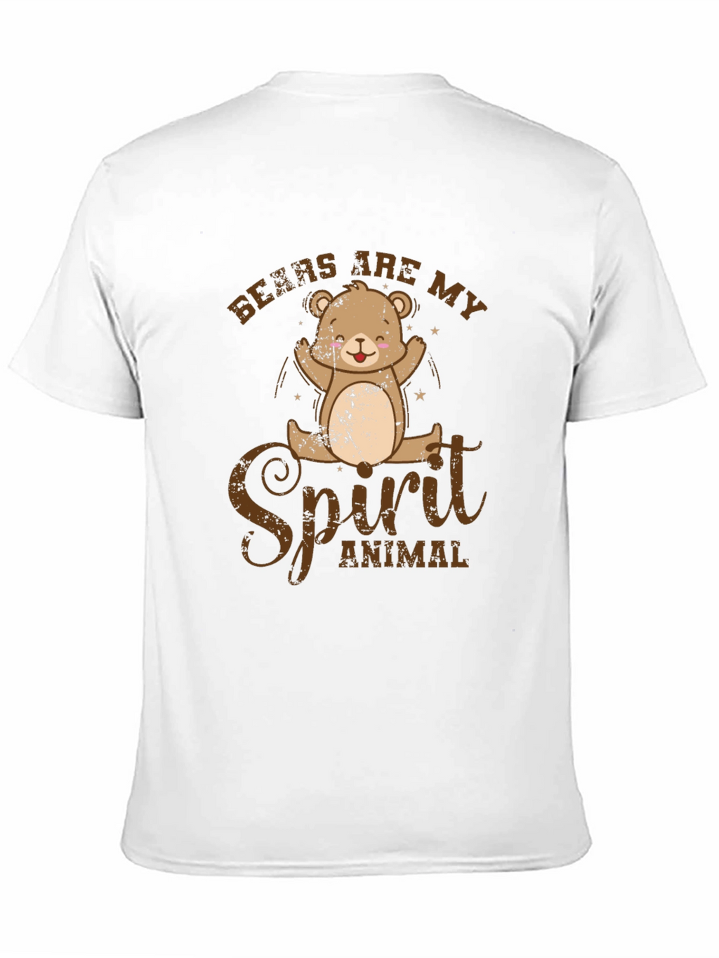 Bears Are My Spirit Animal Graphic T-Shirt