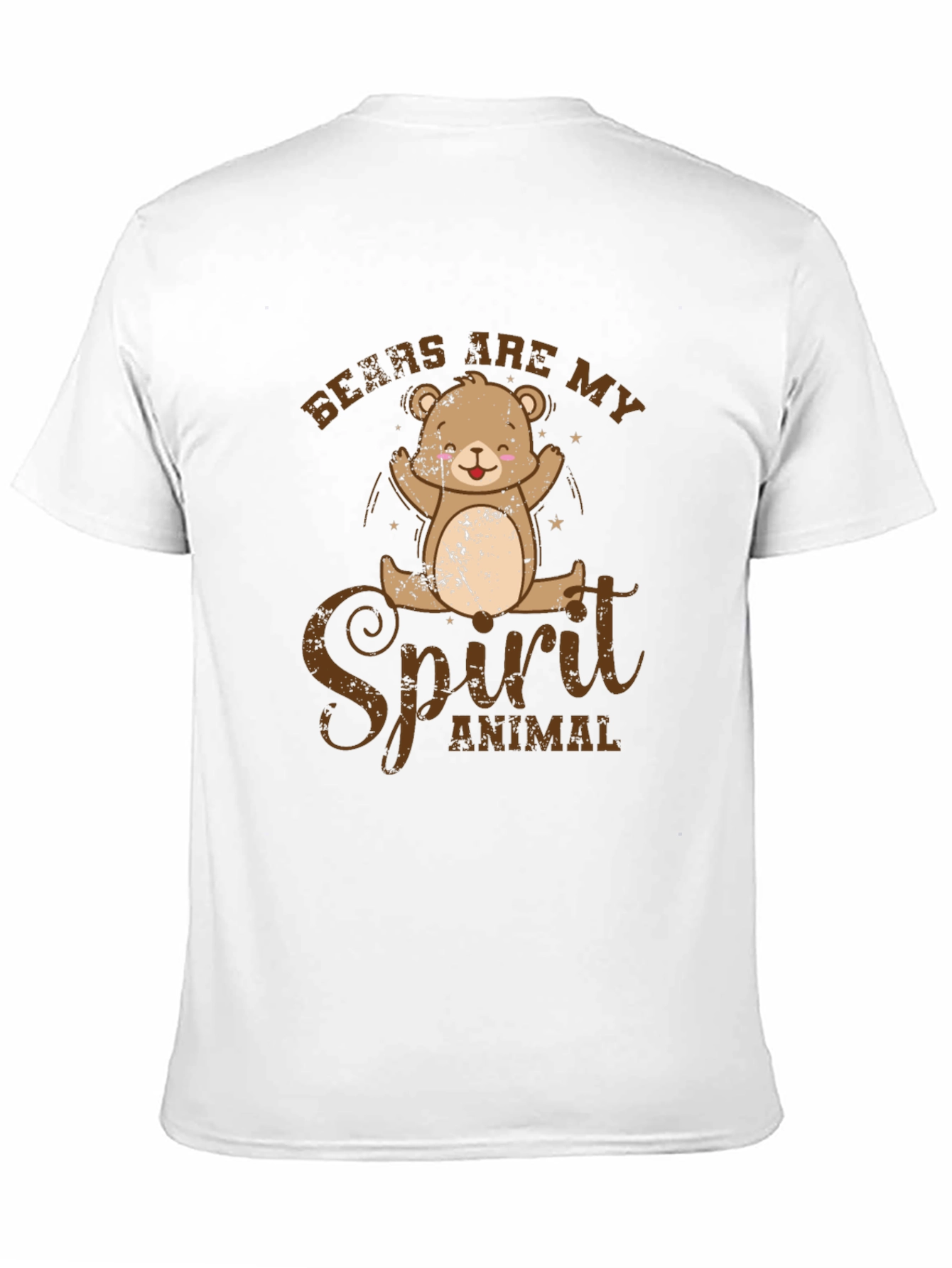 Bears Are My Spirit Animal Graphic T-Shirt