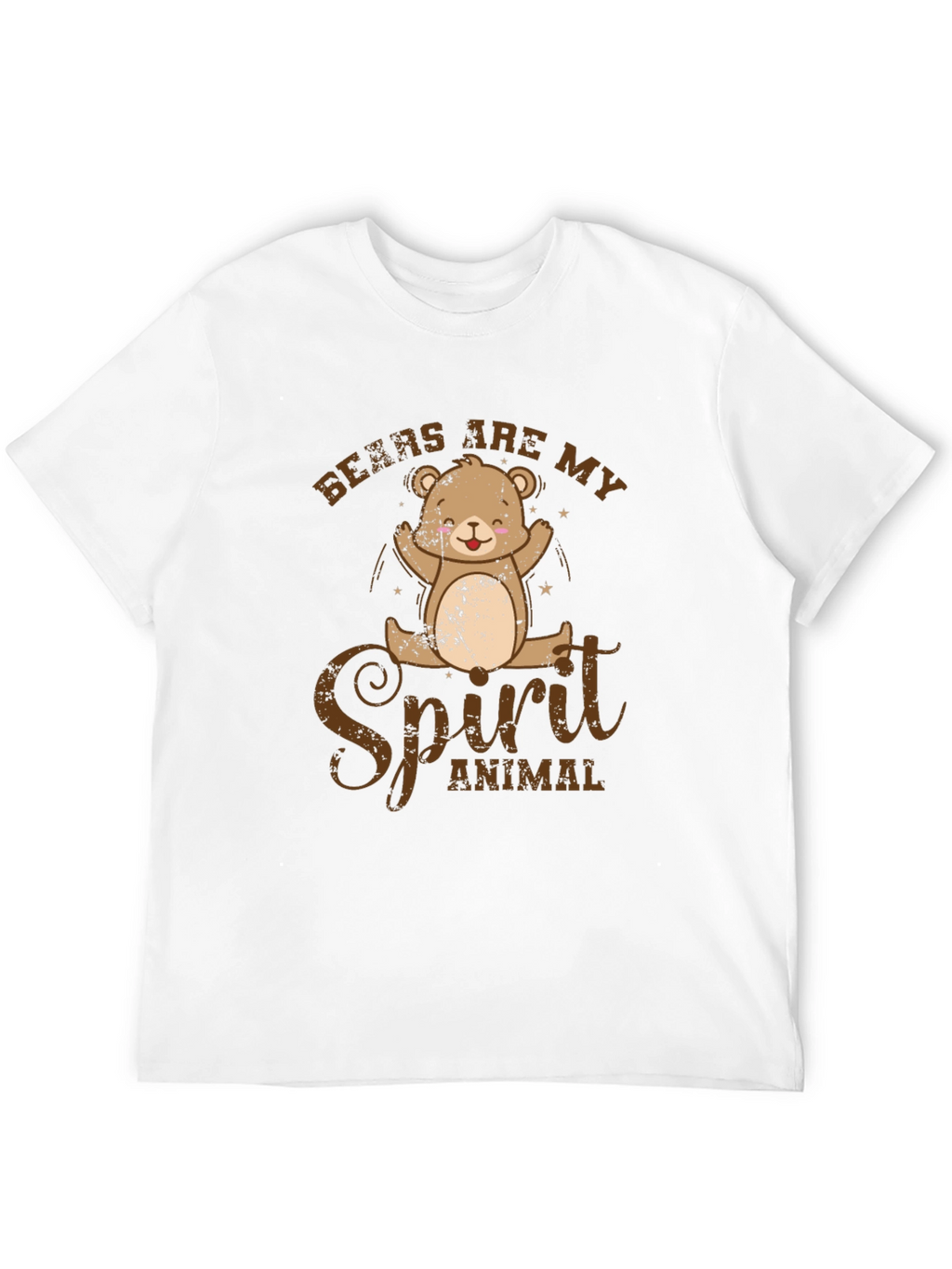 Bears Are My Spirit Animal Graphic T-Shirt