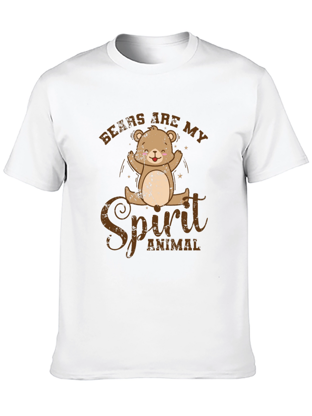Bears Are My Spirit Animal Graphic T-Shirt