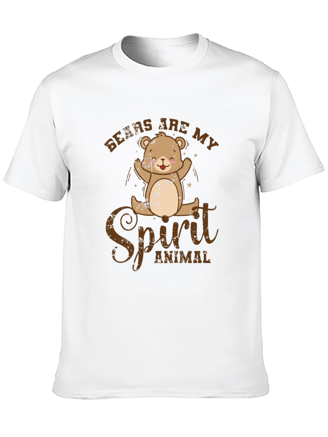 Bears Are My Spirit Animal Graphic T-Shirt