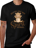 Bears Are My Spirit Animal Graphic T-Shirt