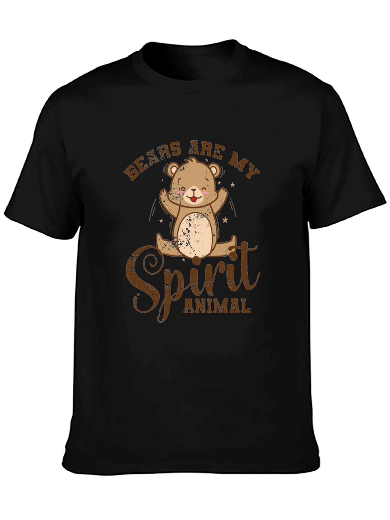 Bears Are My Spirit Animal Graphic T-Shirt