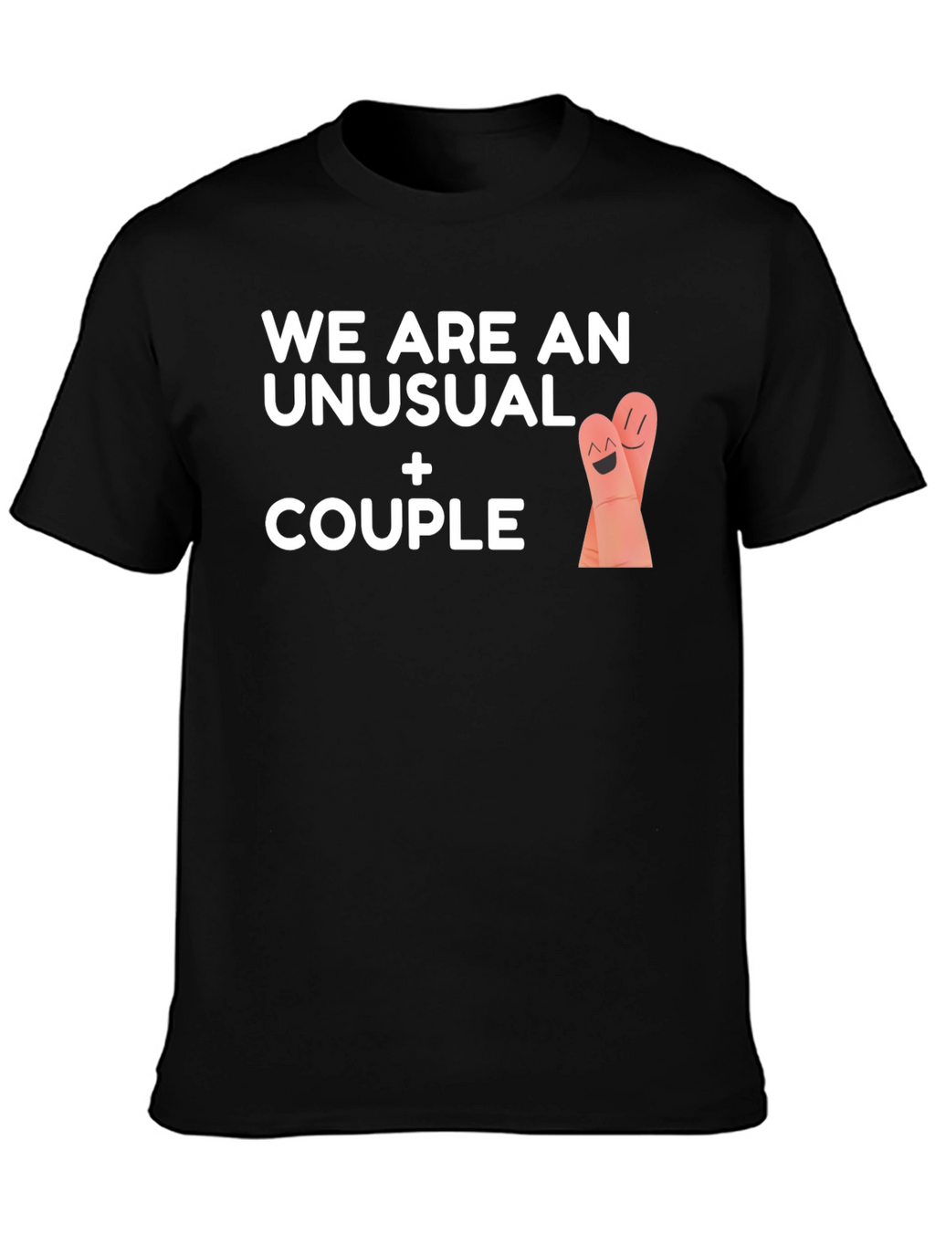 Unusual Couple Graphic T-Shirt