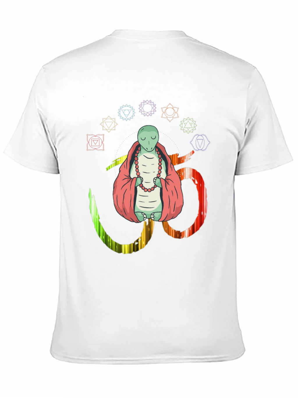 Meditating Lizard Om Yoga Chakra T-Shirt
