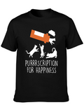 Purrrscription Happiness Cat T-Shirt