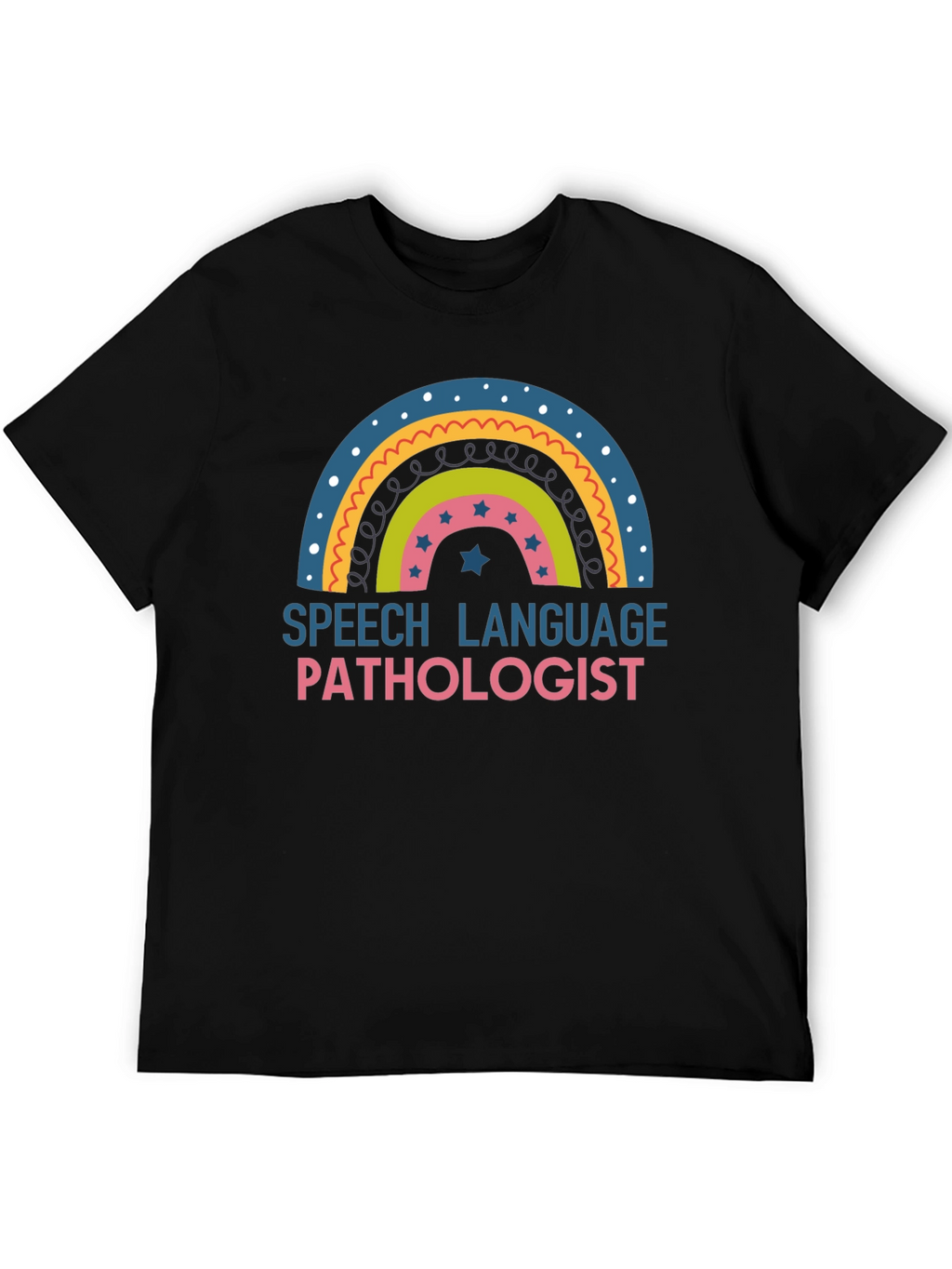 Speech Language Pathologist Rainbow T-Shirt