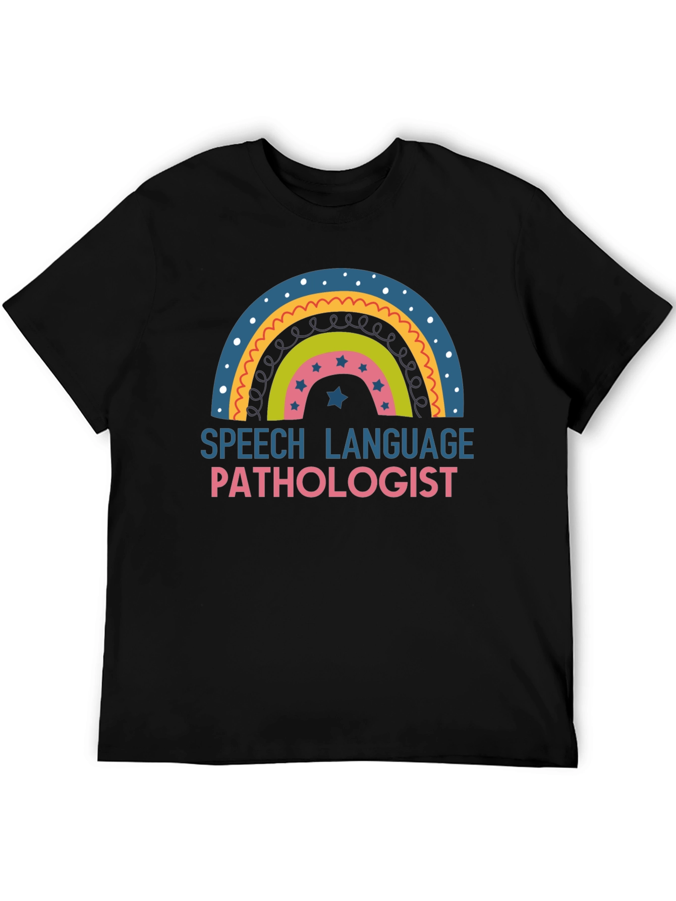 Speech Language Pathologist Rainbow T-Shirt