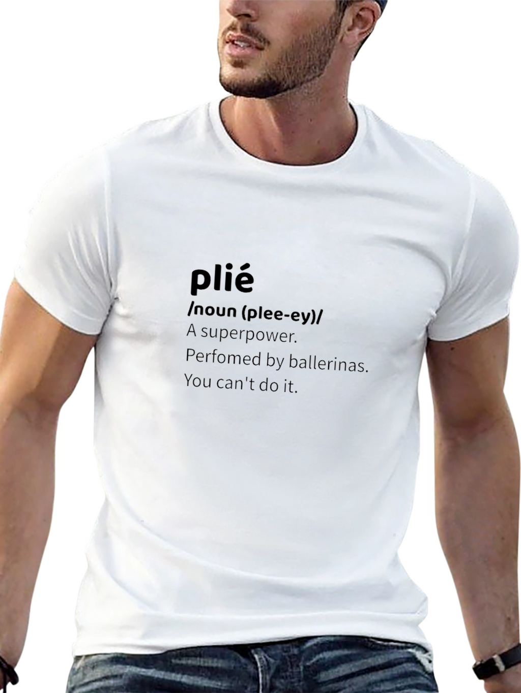 Ballerina Plie Definition Graphic T-Shirt