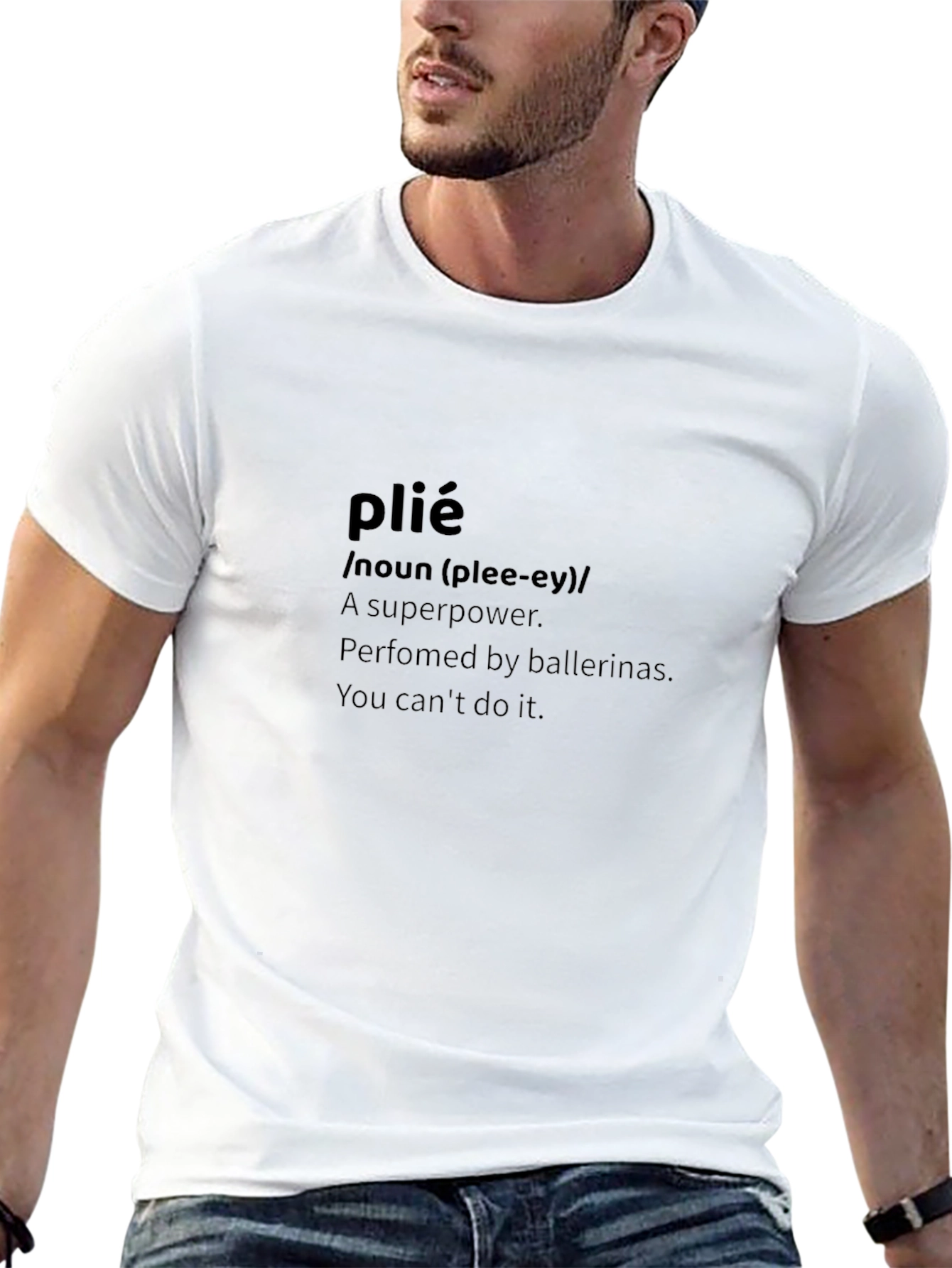 Ballerina Plie Definition Graphic T-Shirt