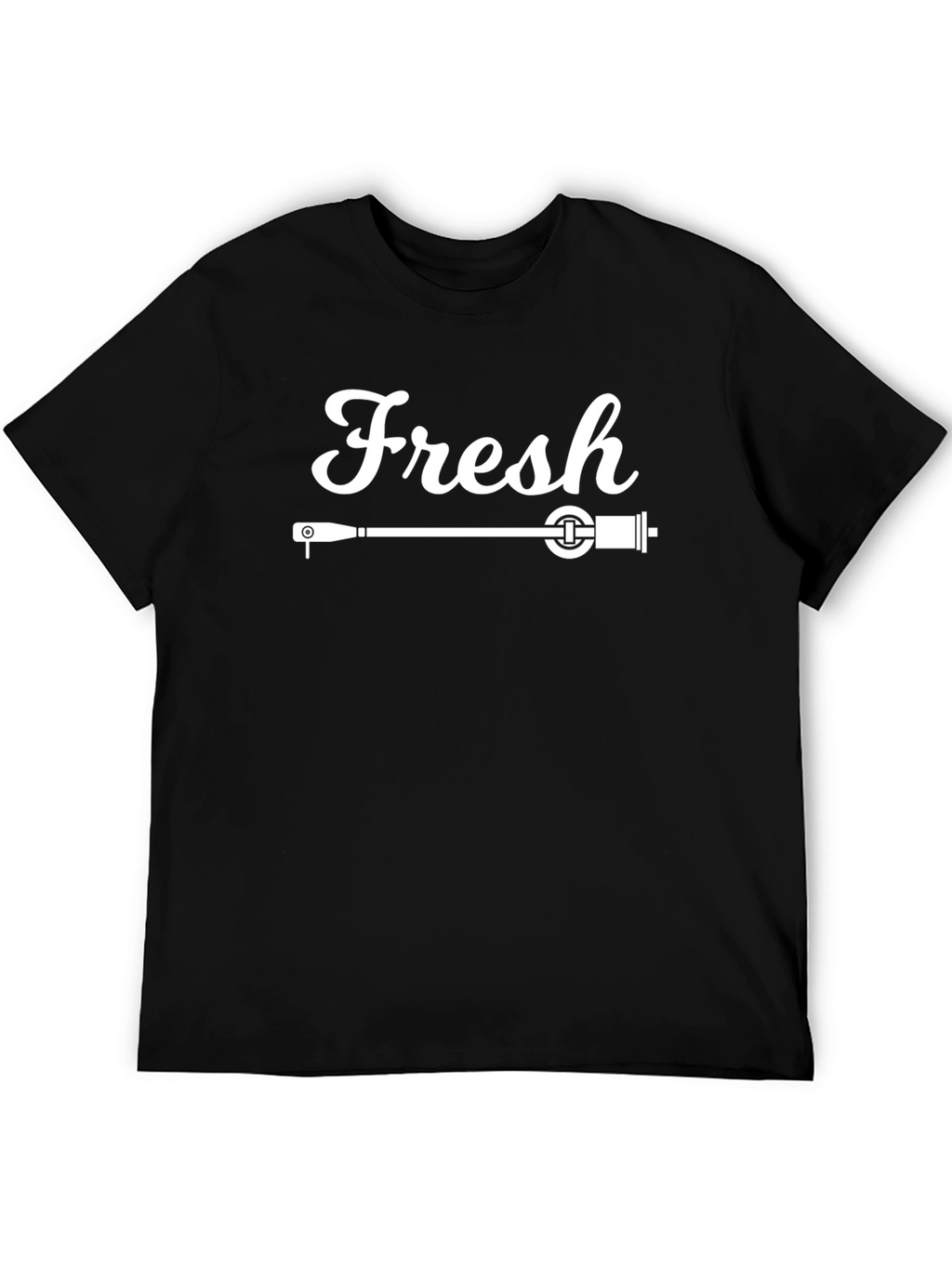 Fresh Turntable T-Shirt - Cool DJ Music Tee