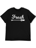 Fresh Turntable T-Shirt - Cool DJ Music Tee
