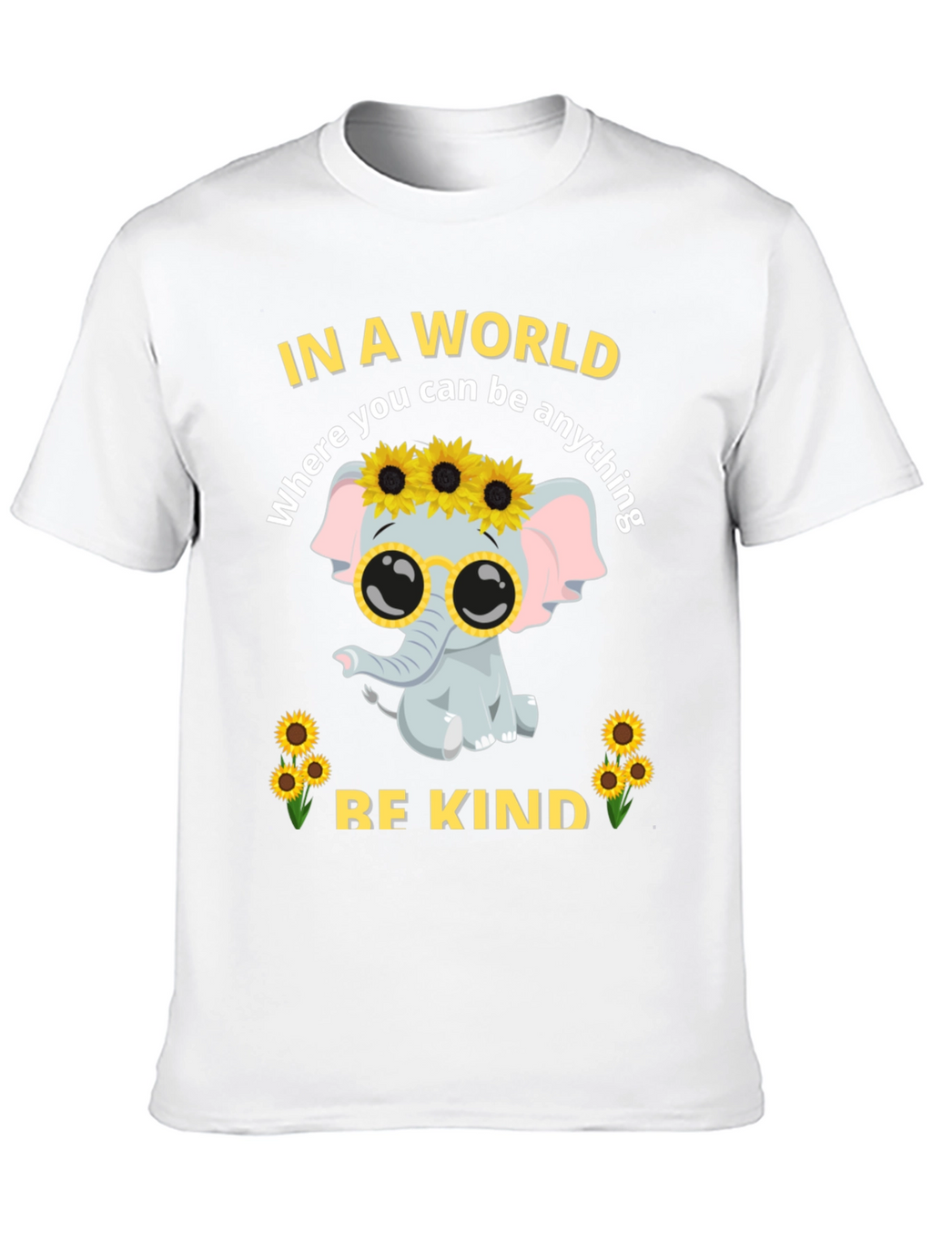 Be Kind Elephant Graphic Tee