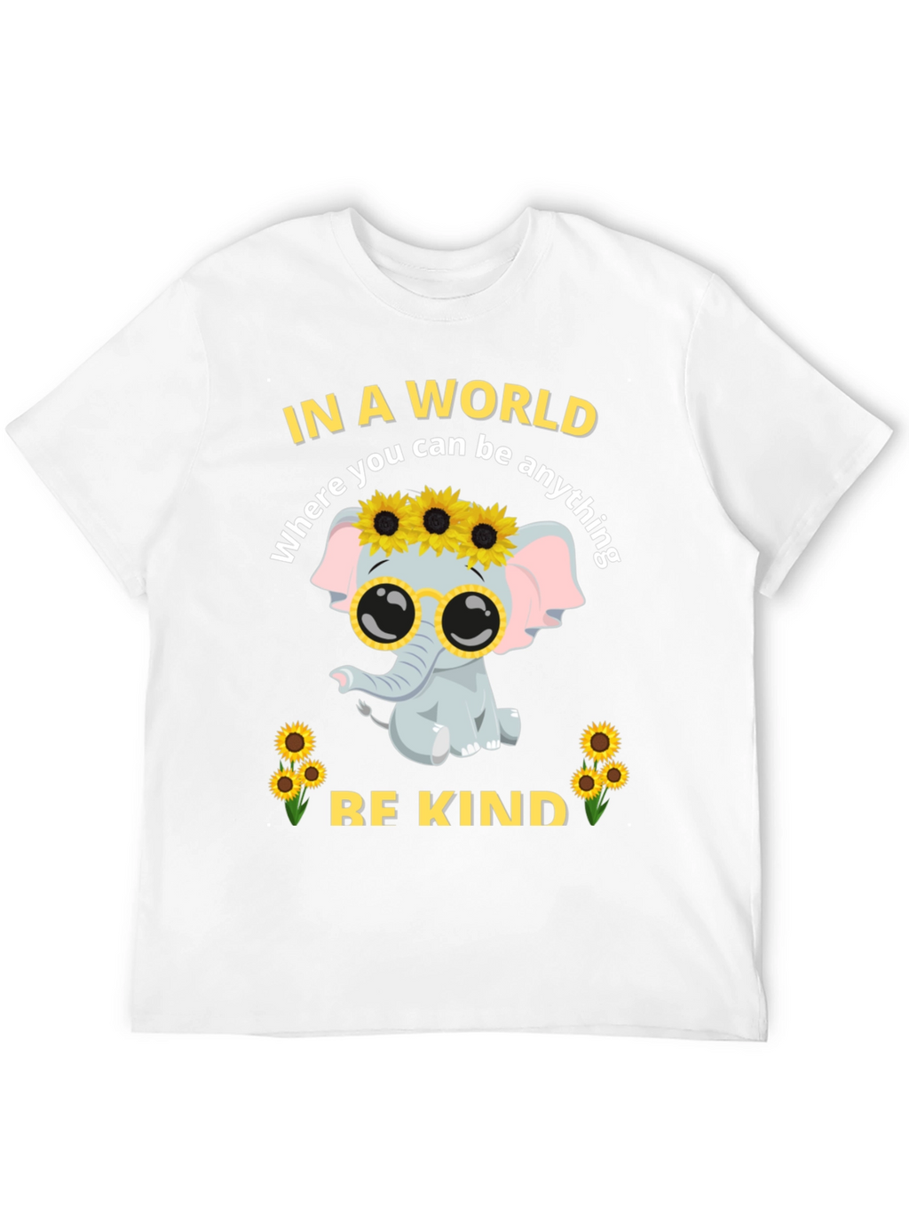 Be Kind Elephant Graphic Tee
