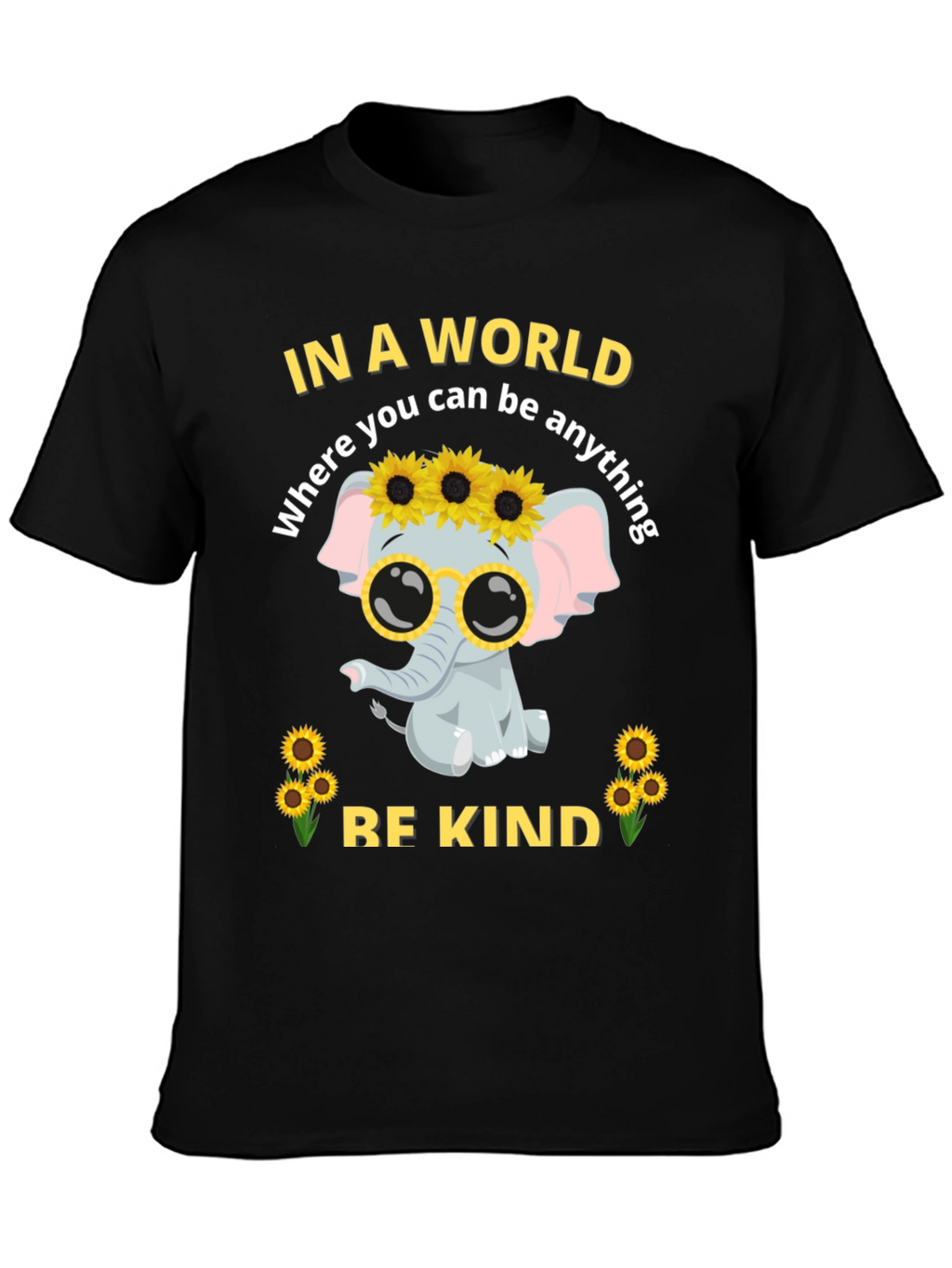 Be Kind Elephant Graphic Tee