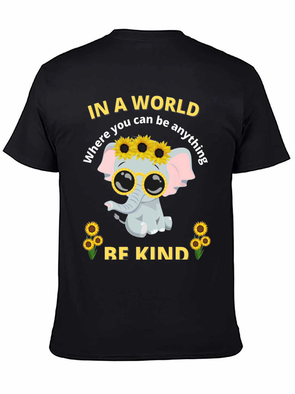 Be Kind Elephant Graphic Tee
