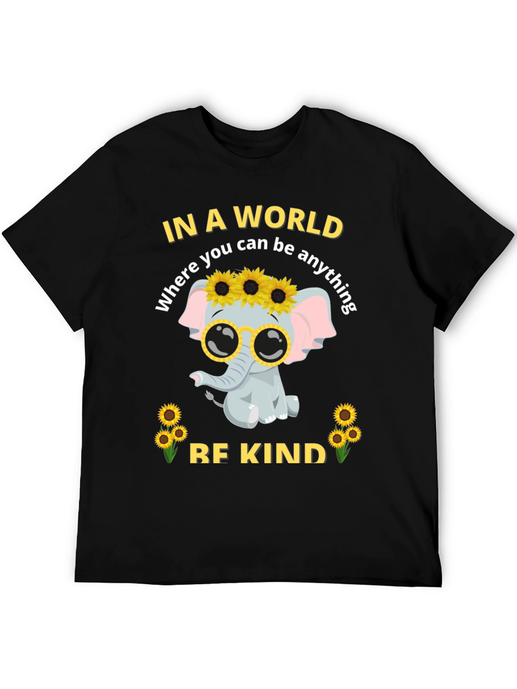Be Kind Elephant Graphic Tee